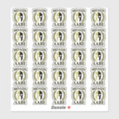 Sticker 20 Laurels de guerriers spartiates Molon Labe (Feuille)