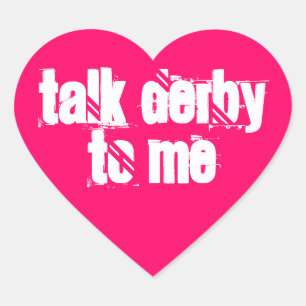 Sticker 20-pack: Praat Derby tegen Me Heart