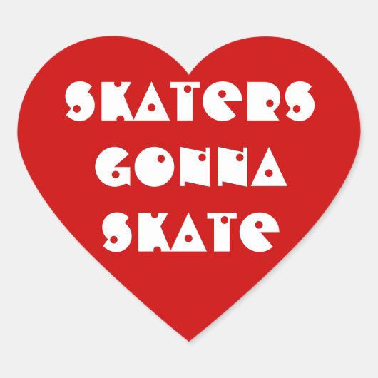 Sticker 20-Pack : Skaters (Devant)