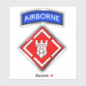 Sticker 20e brigade du génie (Feuille)