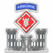 Sticker 20e brigade du génie (Devant)
