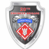 Sticker 20e brigade du génie aéroportée (Devant)