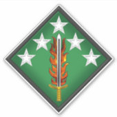 Sticker 20e commandement CBRNE (Devant)