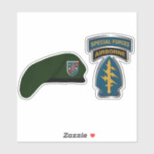 Sticker 20e Groupe des forces spéciales (Feuille)