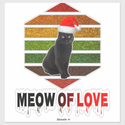 Sticker 21.mignon esthétique tendance bestseller chat noir (Feuille)