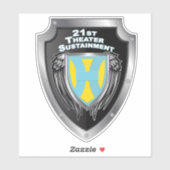 Sticker 21st Théâtre Sustainment Command (Feuille)