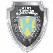 Sticker 21st Théâtre Sustainment Command (Devant)