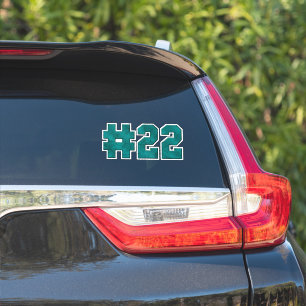 Sticker #22 Vinyle coupé sur mesure