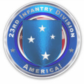 Sticker 23e division d'infanterie (Devant)