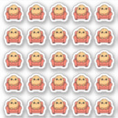 Sticker 25 Canapés Potato Kawaii Planner (Devant)