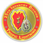 Sticker 25e division d'infanterie (Devant)