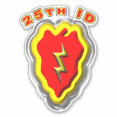 Sticker 25e division d'infanterie (Devant)