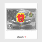 Sticker 25e division d'infanterie (Feuille)