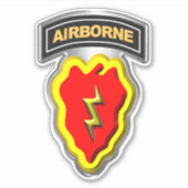 Sticker 25e division d'infanterie aéroportée (Devant)
