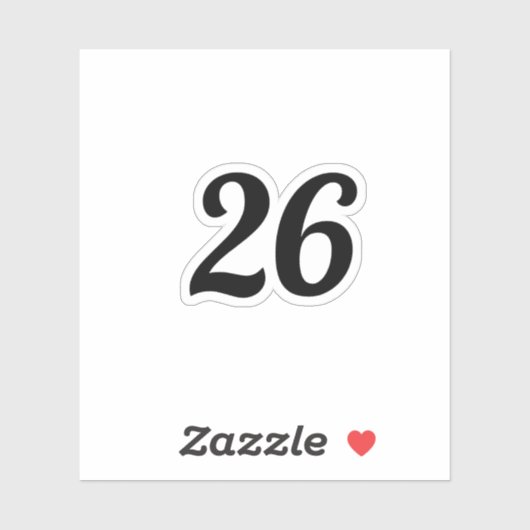 STICKER 26 (Feuille)