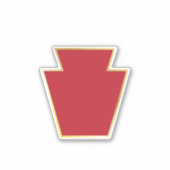 Sticker 28e insigne de la division d'infanterie (Devant)