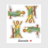 Sticker 2 e. - Saint André l'Apôtre / Saint Jude Thaddeus (Feuille)