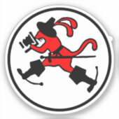 Sticker 2 Staffel Aufklärungsgruppe 33 - 2.F)/33 Emblème (Recto)