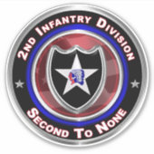 Sticker 2e voiture de la division d'infanterie (Devant)