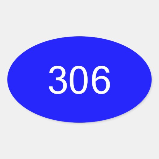 Sticker 306 pare-chocs #2 (Devant)