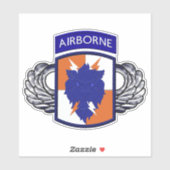 Sticker 35e brigade de signalisation aéroportée (Feuille)