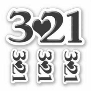 Sticker 3-21 Journée mondiale du syndrome de Down