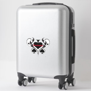 Sticker 3 Black Spins Tribal Thunder_Cove