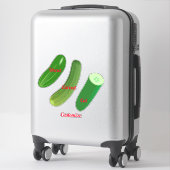 Sticker 3 concombres Thunder_Cove (Sur valise)
