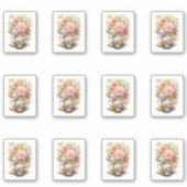 Sticker 3 Coupe des fleurs (Devant)