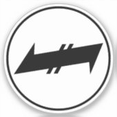 Sticker 3 Staffel Aufklärungsgruppe 33 - 3.F)/33 Emblème (Recto)