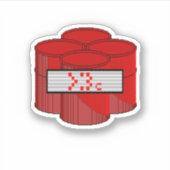 Sticker >:3c explosifs (Devant)