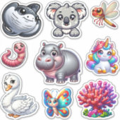Sticker 3D Animal Wonderland (Devant)