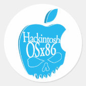Sticker 3D Logo Hackintosh OSx86 (Devant)