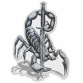 Sticker 3d Scorpio (Devant)