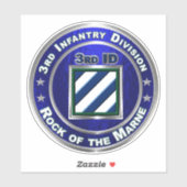 Sticker 3e division d'infanterie Vétérinaire (Feuille)