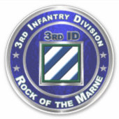 Sticker 3e division d'infanterie Vétérinaire (Devant)