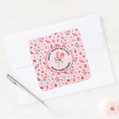 Sticker 3in Carré ou ronds Hugs Valentines Sweets (Enveloppe)