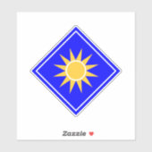 Sticker 40e division d'infanterie (Feuille)