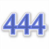 Sticker 444 Nombre Angélique Bénédictions (Devant)