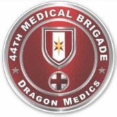 Sticker 44e brigade Médicale aéroportée (Devant)