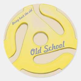 sticker 45 rpm-adapter