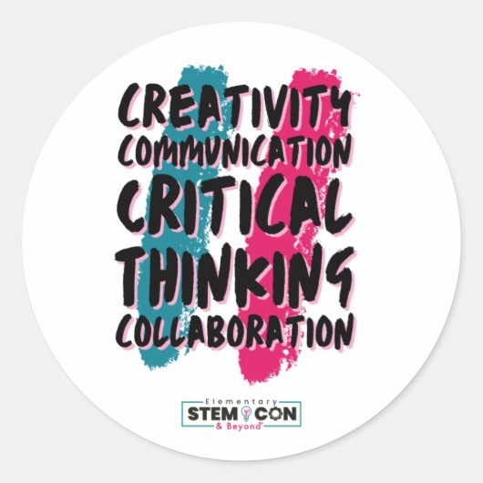 Sticker 4 C de STEM Round (Devant)