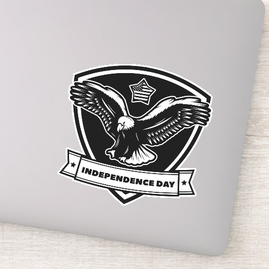 Sticker 4 juillet (Détail)