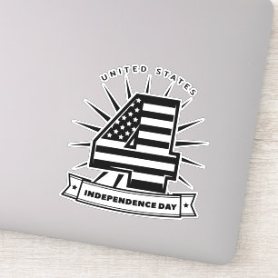 Sticker 4 juillet