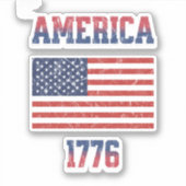 Sticker 4 juillet (Devant)