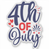Sticker 4 juillet-68826 (Devant)