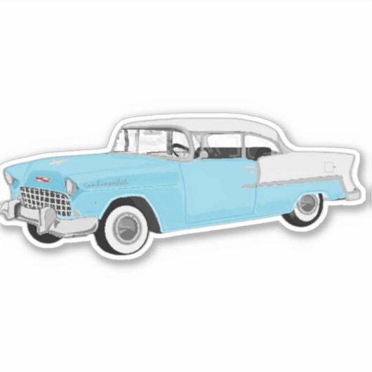 Sticker 50´s Chevy (Devant)