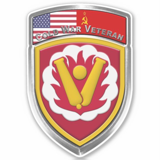 Sticker 59e brigade de commandement Ancien combattant de l (Devant)