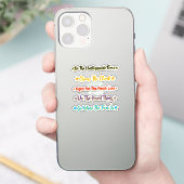 Sticker 5 citations de défi | Motivation & Inspiration (Téléphone)