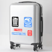 Sticker 5 Collecte de poubelle (Sur valise)